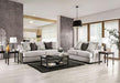 PICOTEE Sofa, Light Gray/Black - Marjories Furniture (Las Vegas, NV)