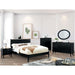 LENNART II Black & White Cal.King, E.King, Full, Queen, Twin Bed - Marjories Furniture (Las Vegas, NV)