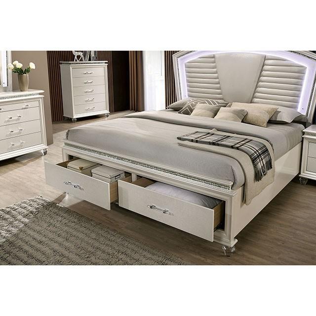 MADDIE Cal.King Bed - Marjories Furniture (Las Vegas, NV)