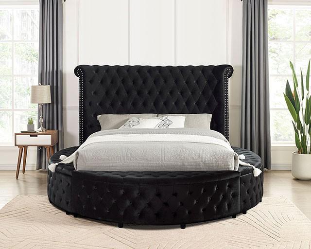 Delilah Cal.King & E.King Bed - Marjories Furniture (Las Vegas, NV)