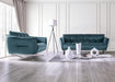 Civellutino Chair Teal - Marjories Furniture (Las Vegas, NV)