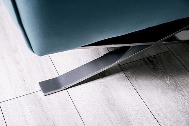 Civellutino Chair Teal - Marjories Furniture (Las Vegas, NV)
