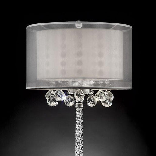 30"H Table Lamp, Hanging Crystal - Marjories Furniture (Las Vegas, NV)