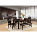 Woodside Dining Table Set with Bench - Marjories Furniture (Las Vegas, NV)