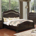 Calliope Bed Walnut & Oak - Marjories Furniture (Las Vegas, NV)