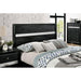 CHRISSY E.King, Full, & Queen Bed White, Grey, & Black - Marjories Furniture (Las Vegas, NV)