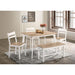 Debbie 5 Pc. Dining Table Set - Marjories Furniture (Las Vegas, NV)