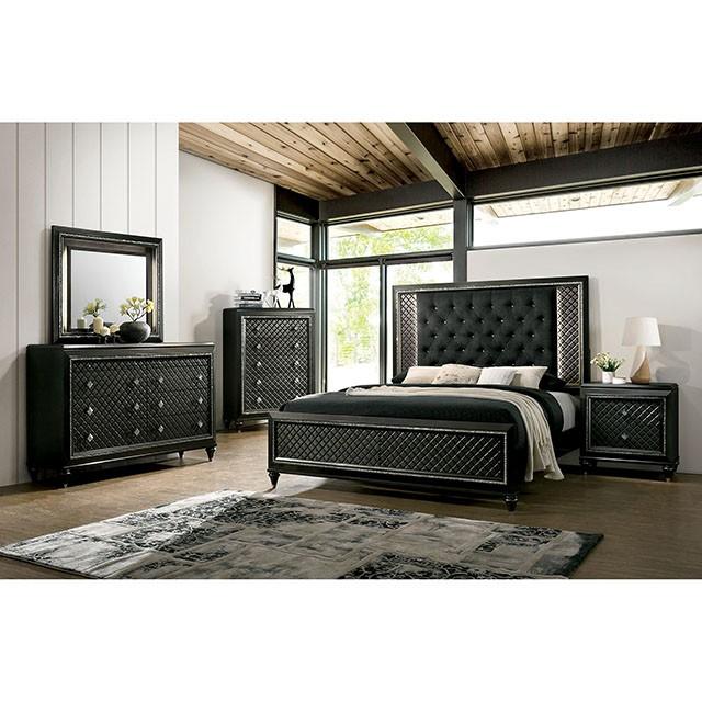 Demetria Bed - Marjories Furniture (Las Vegas, NV)