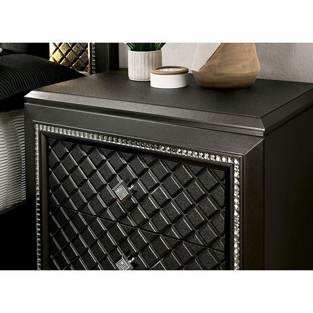 Demetria Bed - Marjories Furniture (Las Vegas, NV)