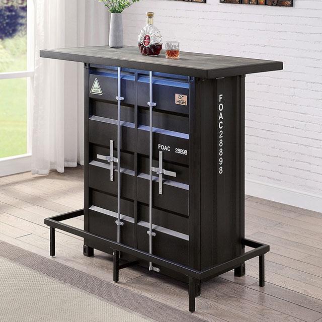 Dicarda 3 Pc Bar Table Set - Marjories Furniture (Las Vegas, NV)