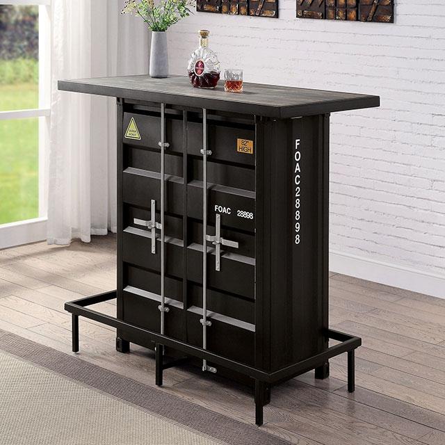 Dicarda 3 Pc Bar Table Set - Marjories Furniture (Las Vegas, NV)