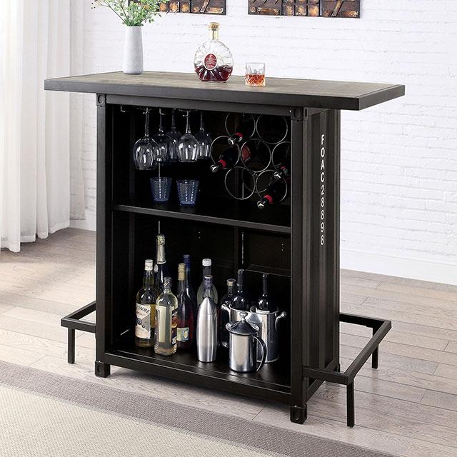 Dicarda 3 Pc Bar Table Set - Marjories Furniture (Las Vegas, NV)