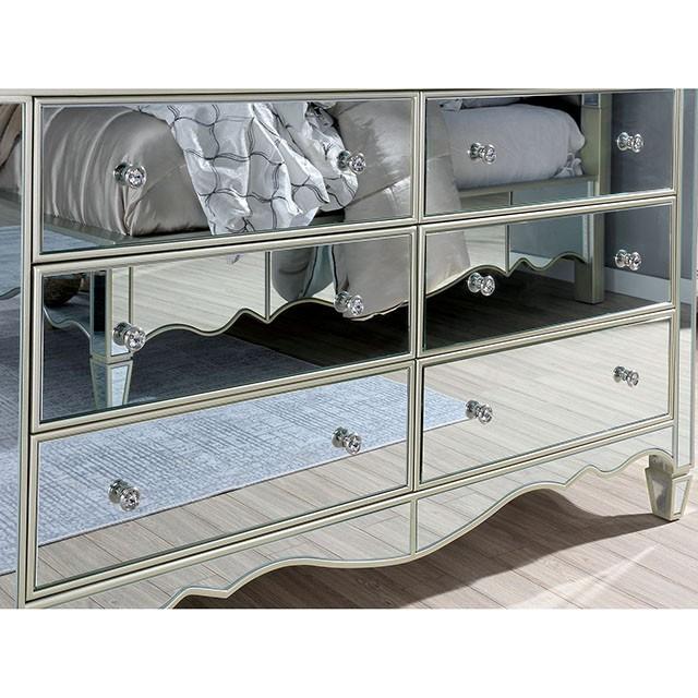 ELIORA Cal.King, E.King, & Queen Bed - Marjories Furniture (Las Vegas, NV)