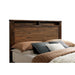 ELKTON Oak Cal.King, E.King, & Queen Bed - Marjories Furniture (Las Vegas, NV)