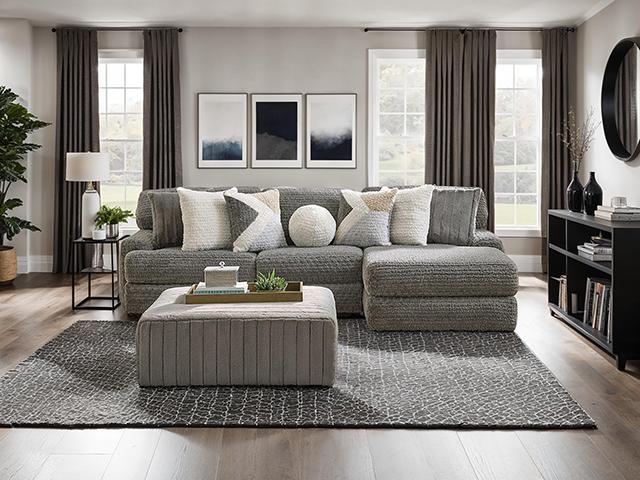 Elmhurst L-shaped Sectional - Marjories Furniture (Las Vegas, NV)