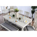 Georgia Antique White/Gray Side Chair (2/CTN) - Marjories Furniture (Las Vegas, NV)