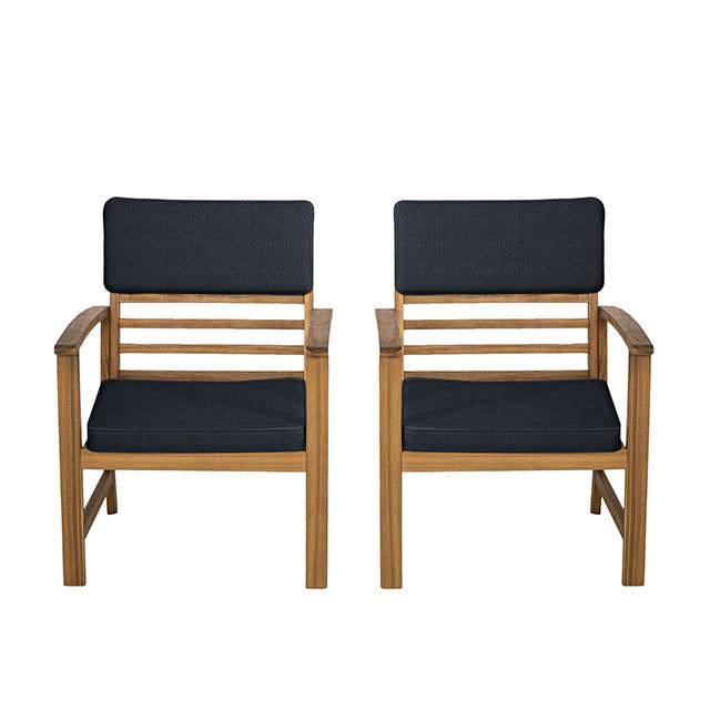 Hana 4 Pc. Patio Set Blue - Marjories Furniture (Las Vegas, NV)