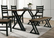 BARBARY Dining Table - Marjories Furniture (Las Vegas, NV)