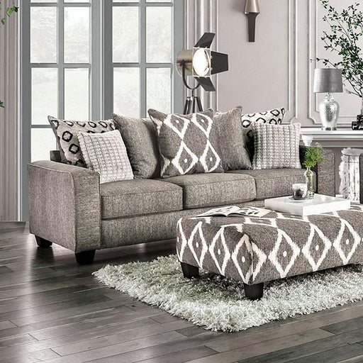 Basie Gray Sofa - Marjories Furniture (Las Vegas, NV)