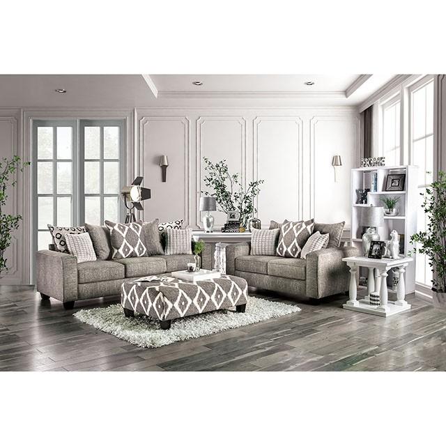 Basie Gray Sofa - Marjories Furniture (Las Vegas, NV)