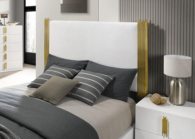 Basildon E.King & Queen Bed - Marjories Furniture (Las Vegas, NV)