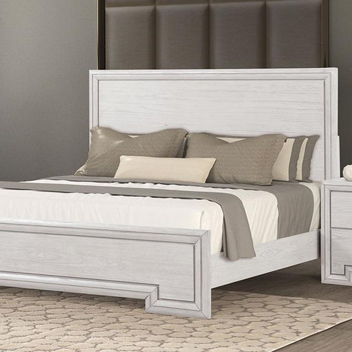 Basilone E.King Bed - Marjories Furniture (Las Vegas, NV)