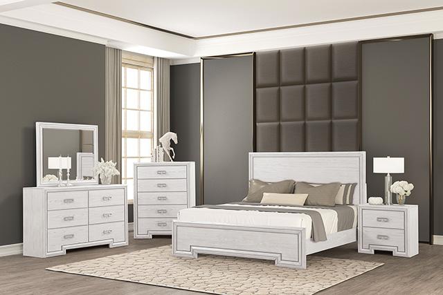 Basilone Queen Bed - Marjories Furniture (Las Vegas, NV)