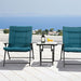 Bastia 3 Pc. Conversation Set Teal & Beige - Marjories Furniture (Las Vegas, NV)