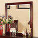 Laurelle Mirror Cherry - Marjories Furniture (Las Vegas, NV)