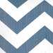 ZOE 18" X 18" Pillow, Blue Chevron (2/CTN) - Marjories Furniture (Las Vegas, NV)