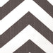 ZOE 22" X 22" Pillow, Gray Chevron (2/CTN) - Marjories Furniture (Las Vegas, NV)