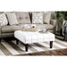 Dorset Ivory/Pattern Ottoman - Marjories Furniture (Las Vegas, NV)