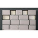 Gemma Beige/Black Cal.King Bed - Marjories Furniture (Las Vegas, NV)
