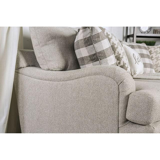 Christine Light Gray Sofa - Marjories Furniture (Las Vegas, NV)