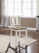 DAKOTA Counter Ht. Chair (2/CTN), A.White/Ash Brown - Marjories Furniture (Las Vegas, NV)