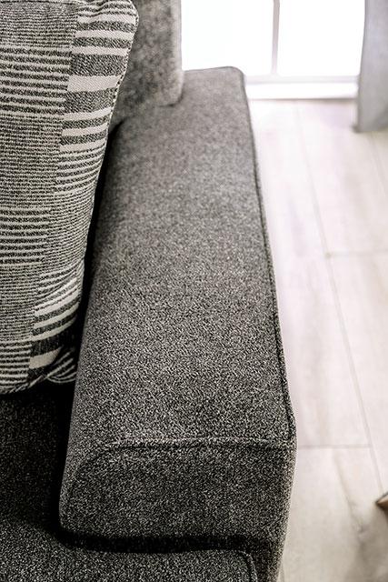 HOLBORN Sofa, Gray - Marjories Furniture (Las Vegas, NV)