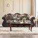 JAMAEL Brown/Espresso Sofa - Marjories Furniture (Las Vegas, NV)