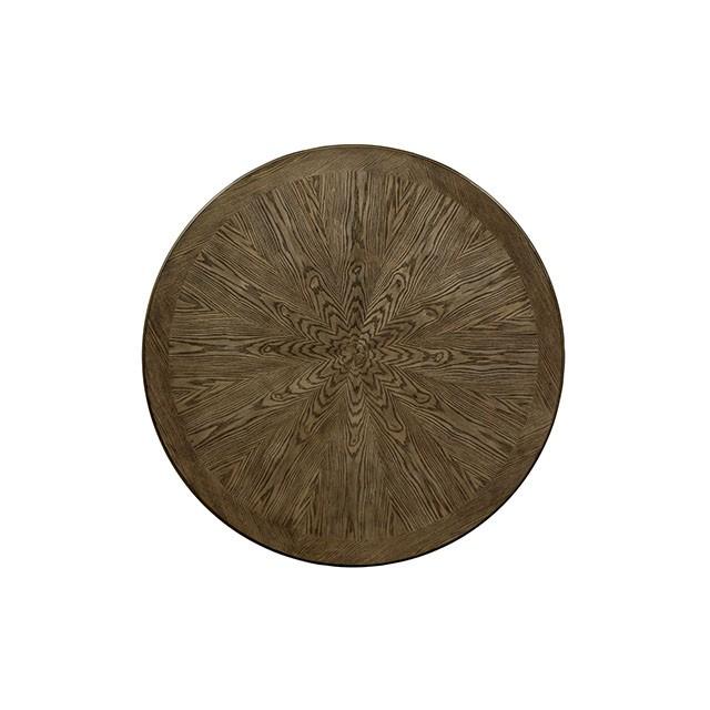 Julia Light Oak Round Dining Table - Marjories Furniture (Las Vegas, NV)
