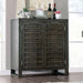 Leeds Gray Dining Table - Marjories Furniture (Las Vegas, NV)