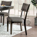 Leeds Gray Side Chair - Marjories Furniture (Las Vegas, NV)