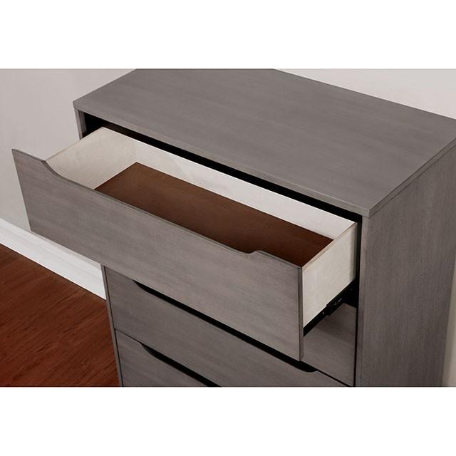 Lennart Gray Chest - Marjories Furniture (Las Vegas, NV)