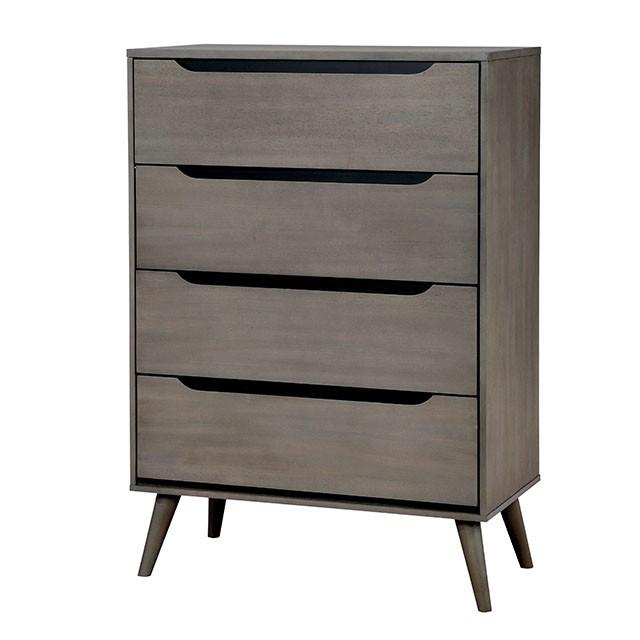 Lennart Gray Chest - Marjories Furniture (Las Vegas, NV)