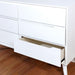 LENNART II White Dresser - Marjories Furniture (Las Vegas, NV)