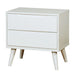 LENNART II White Night Stand - Marjories Furniture (Las Vegas, NV)