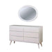 LENNART II White Dresser - Marjories Furniture (Las Vegas, NV)