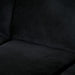 LOMMA Black Ottoman - Marjories Furniture (Las Vegas, NV)