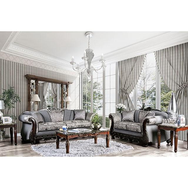 Newdale Gray Sofa - Marjories Furniture (Las Vegas, NV)