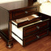 NORTHVILLE Dark Cherry Night Stand - Marjories Furniture (Las Vegas, NV)