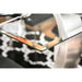 NOVA Silver/Black Dining Table - Marjories Furniture (Las Vegas, NV)