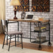 OLGA Antique Black Desk - Marjories Furniture (Las Vegas, NV)